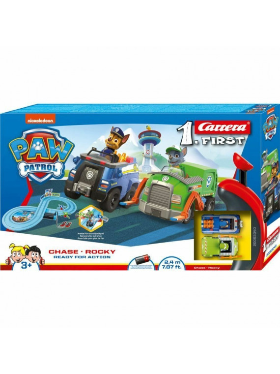 Carrera FIRST PAW PATROL Ready for Action 2,4 mètres 2 lignes  20063040