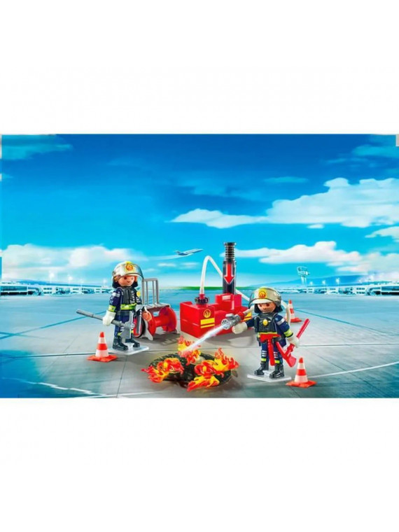 PLAYMOBIL 5397 City Action Pompiers avec Matériel d'Incendie