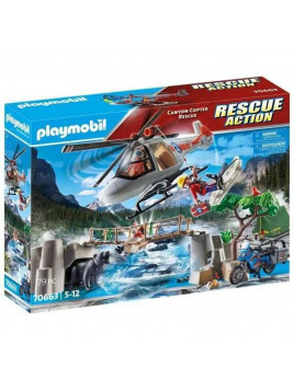 PLAYMOBIL 70663 RESCUE ACTION CANYON...