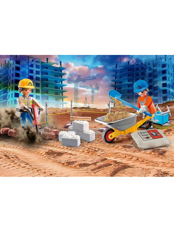 Playmobil 70528  City Action Construction valisette