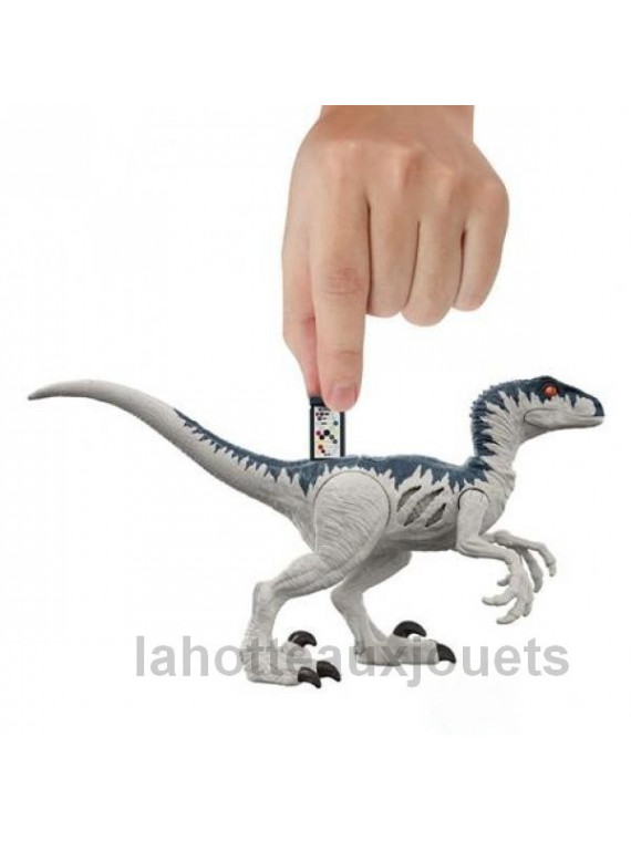 JURASSIC WORLD DOMINION DOMAGE EXTREME DINOSAURE VELOCIRAPTOR