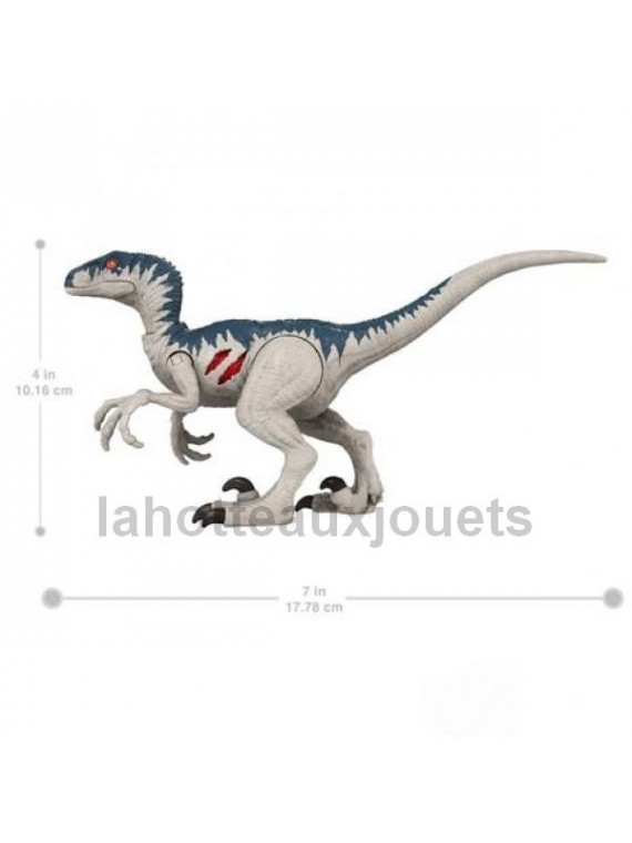 JURASSIC WORLD DOMINION DOMAGE EXTREME DINOSAURE VELOCIRAPTOR