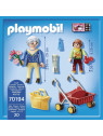 PLAYMOBIL 70194 City Life L'Hôpital Petite fille et grand-mère