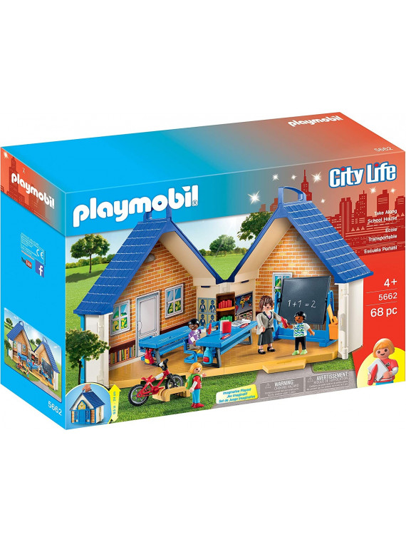 Playmobil 5662 city life Salle de Classe transportable 5662