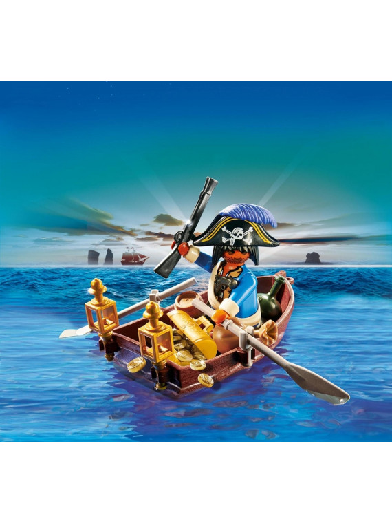 Playmobil  4942 Pirate avec barque et trésor Oeuf de Pâques