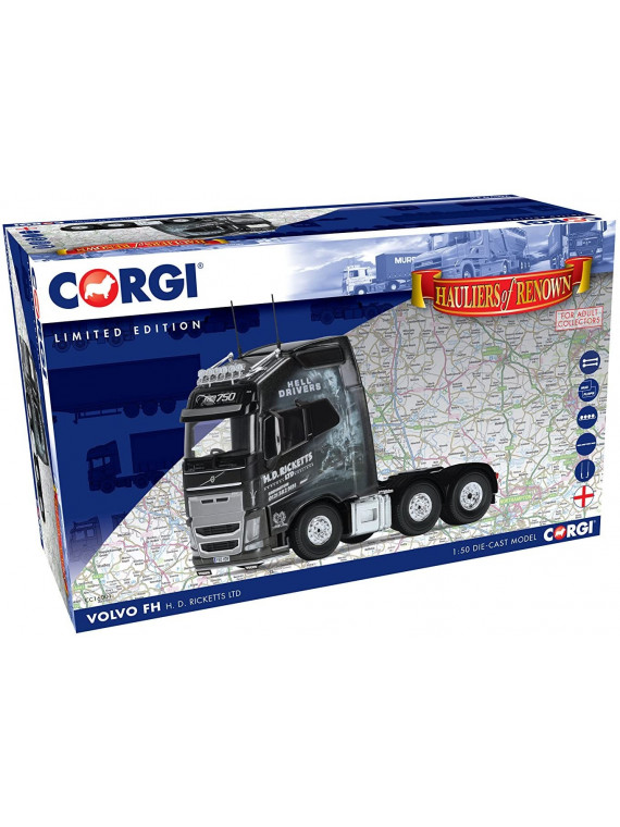 VOLVO FH 16 H.D RICKETTS LTD CORGI CC16001 1/50 EDITION LIMITEE