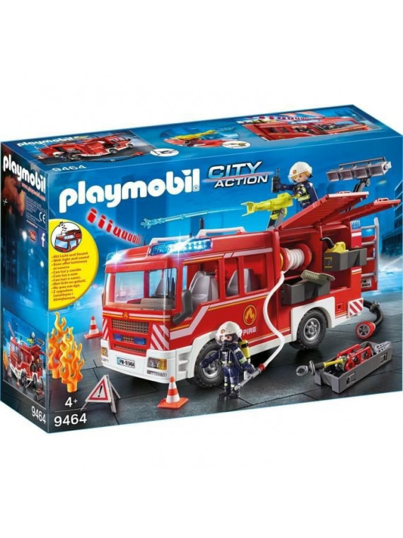 PLAYMOBIL 9464 City Action Fourgon d'intervention des pompiers