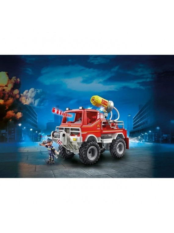 PLAYMOBIL 9466 City Action  Camion 4x4 de pompier avec lance-eau