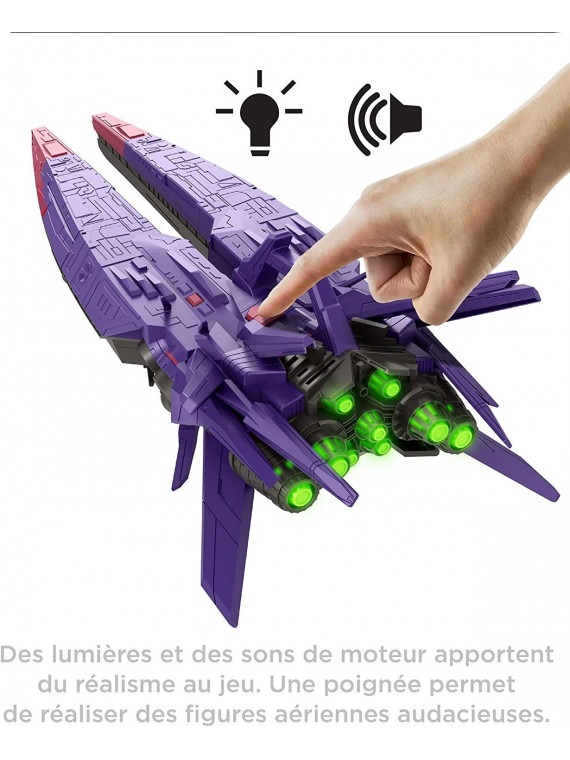 Disney Pixar Buzz L'Eclair Série Super Vitesse Vaisseau mère XL de Zurg