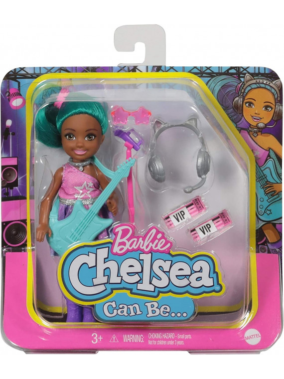 Barbie Chelsea Métiers coffret chanteuse GTN89