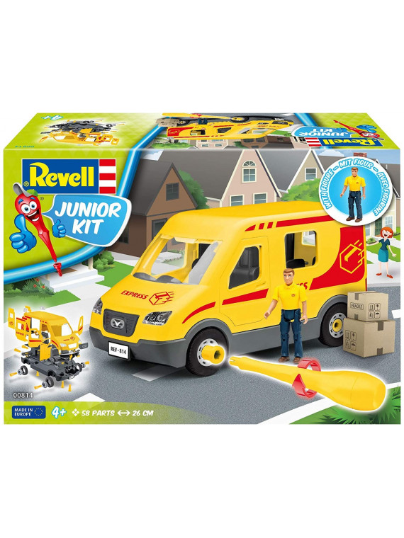 Revell 00814 Junior Kit Camion De Livraison avec Figurine