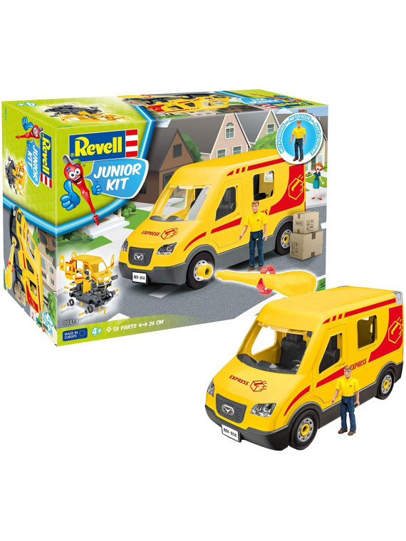 Revell 00814 Junior Kit Camion De Livraison avec Figurine