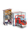 Revell 00852 Junior Kit Caserne Pompier à construire rouge