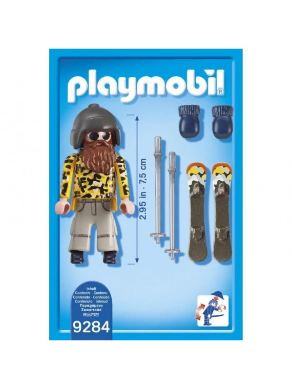 PLAYMOBIL 9284 Family Fun Skieur Barbu