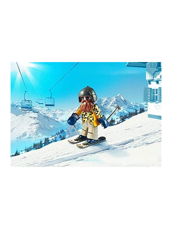 PLAYMOBIL 9284 Family Fun Skieur Barbu