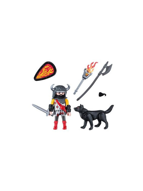 PLAYMOBIL 5385  Guerrier avec Loup