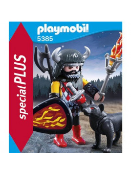 PLAYMOBIL 5385  Guerrier avec Loup