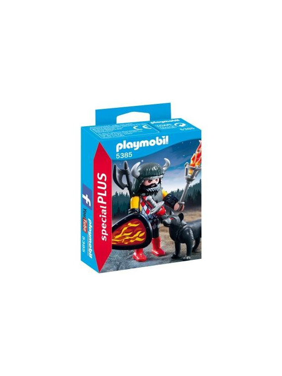 PLAYMOBIL 5385  Guerrier avec Loup