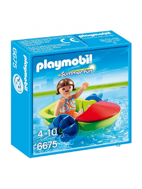 PLAYMOBIL 6675 Summer Fun Enfant avec bateau à pédales