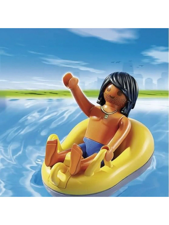 PLAYMOBIL 6676 Vacancier et bouée de rafting