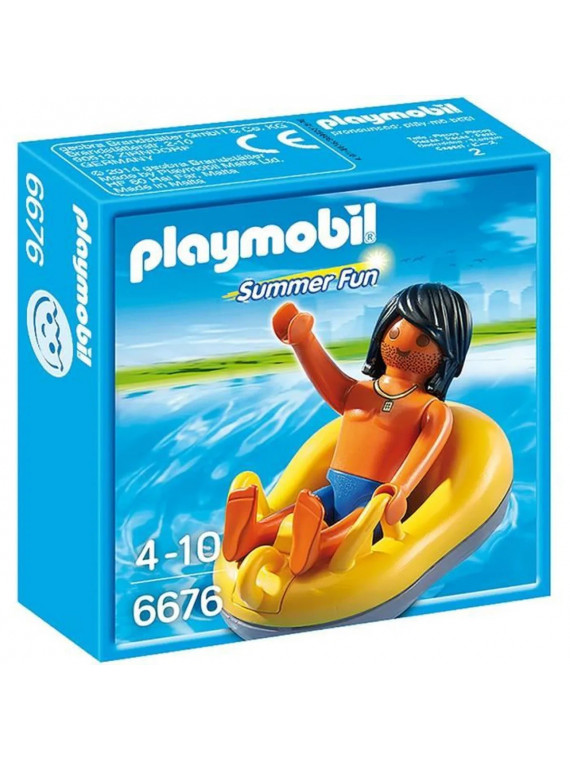 PLAYMOBIL 6676 Vacancier et bouée de rafting