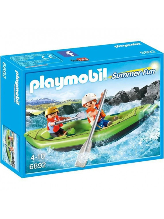 PLAYMOBIL 6892 Summer Fun Enfants avec Kayak Pneumatique