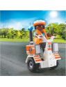 PLAYMOBIL 70052  City Life Secouriste et gyropode