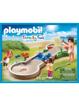 PLAYMOBIL 70092 Family Fun Le Camping Mini-golf