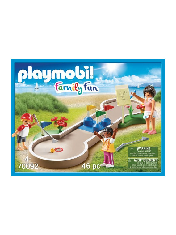 PLAYMOBIL 70092 Family Fun Le Camping Mini-golf