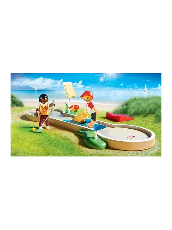 PLAYMOBIL 70092 Family Fun Le Camping Mini-golf