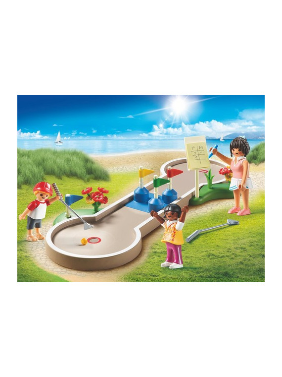 PLAYMOBIL 70092 Family Fun Le Camping Mini-golf