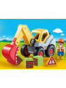 PLAYMOBIL 70125  PLAYMOBIL 1.2.3 Pelleteuse