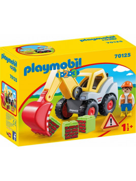 PLAYMOBIL 70125  PLAYMOBIL 1.2.3 Pelleteuse