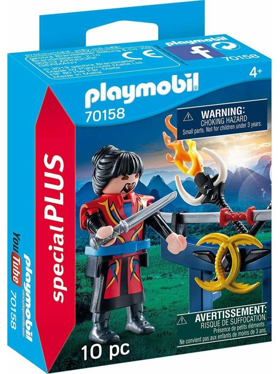 PLAYMOBIL 70158 LE COMBATTANT ASIATIQUE