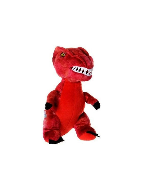 PELUCHE JURASSIC WORLD ALLOSAURE ROUGE  33 CM