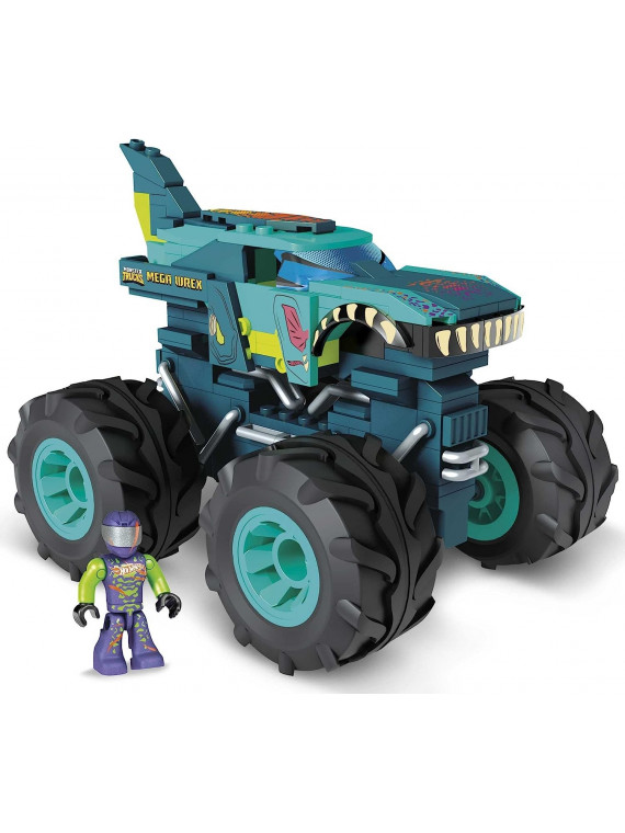 MEGA Construx Monster Truck Wrex Hot Wheel - Coffret Construction HDJ95