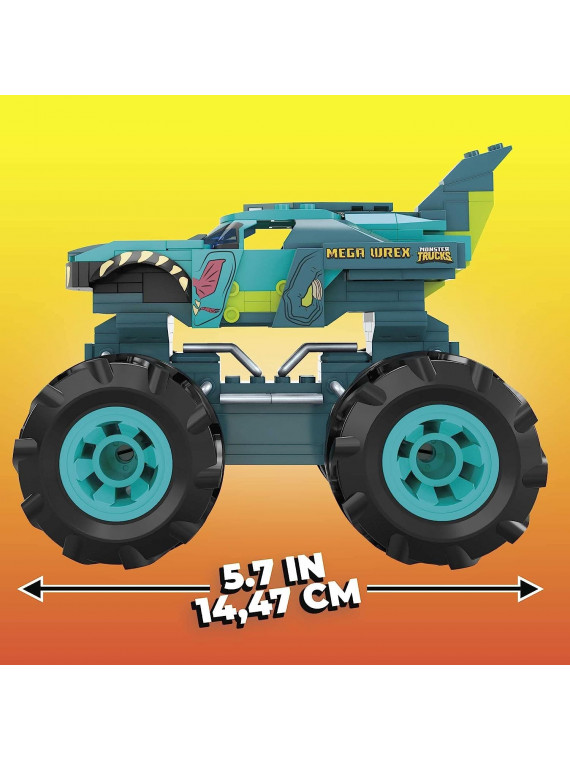 MEGA Construx Monster Truck Wrex Hot Wheel - Coffret Construction HDJ95