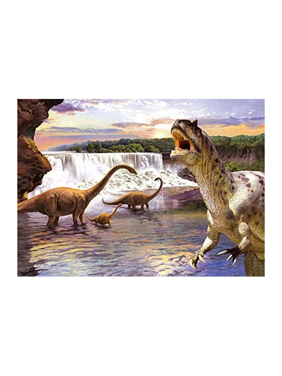 CASTORLAND PUZZLE DINOSAURES DIPLODOCUS 206 PIECES 26999 1