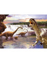 CASTORLAND PUZZLE DINOSAURES DIPLODOCUS 206 PIECES 26999 1