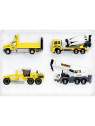 Matchbox Coffret Construction 4 Engins de chantier HCC07