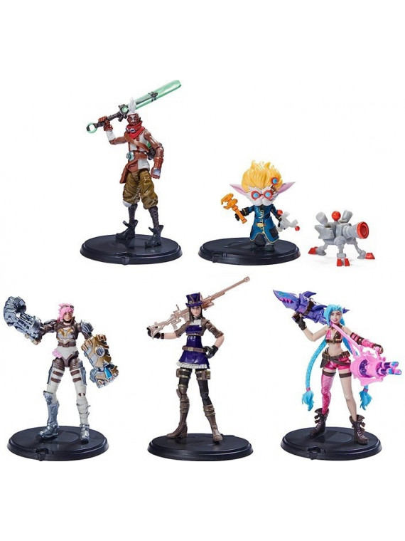 League of Legends Coffret des Deux Cités 5 Figurines articulées 6062218