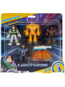 Disney Lightyear imaginext 4 figurines articulées Buzz l’Éclair HGT27