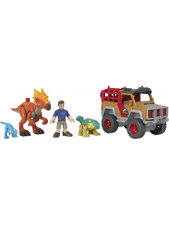 Imaginext Jurassic World coffret 3 figurines Dinosaures cretaceous HCR94