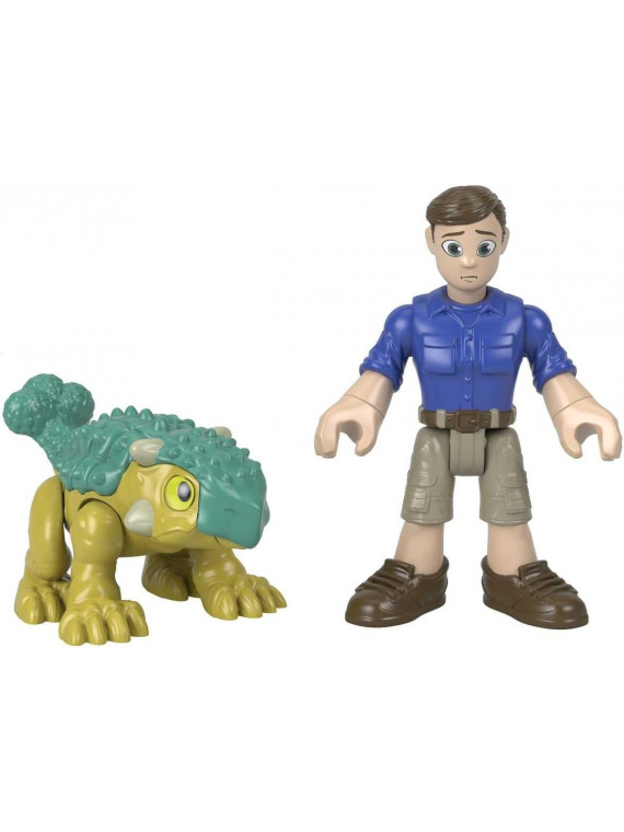 Imaginext Jurassic World coffret 3 figurines Dinosaures cretaceous HCR94