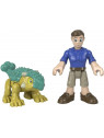 Imaginext Jurassic World coffret 3 figurines Dinosaures cretaceous HCR94