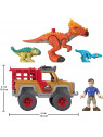 Imaginext Jurassic World coffret 3 figurines Dinosaures cretaceous HCR94