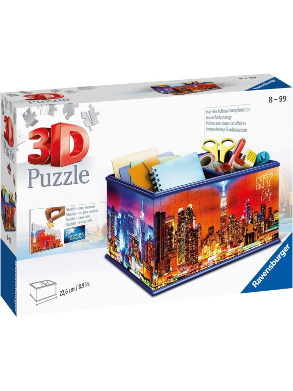 Ravensburger puzzle 3D Boîte de rangement New York City 11227