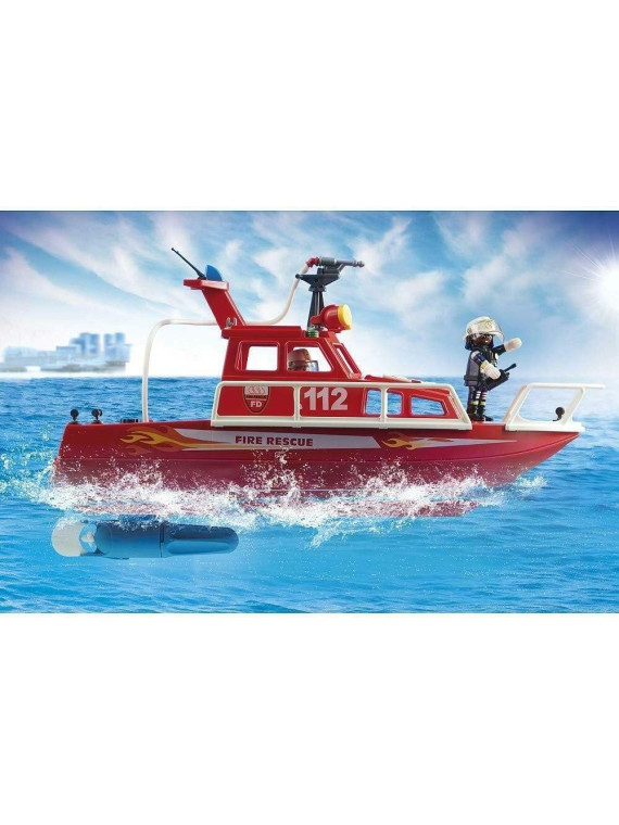 Playmobil 9503 City action Coffret Forces spéciales Pompiers