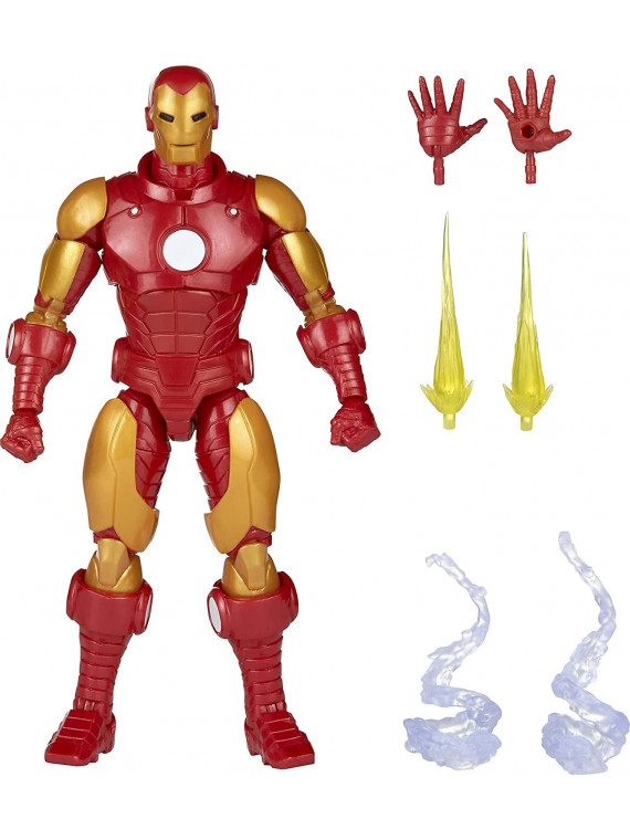 Marvel Legends Series Iron Man avec accessoires F47905X00