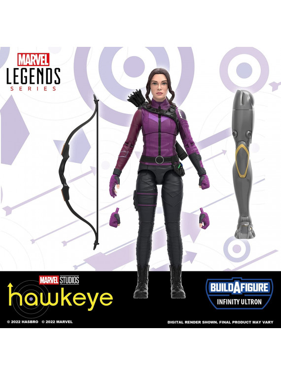 Marvel Studios Hawkeye Legends Series Kate Bishop avec accessoires F38565X00